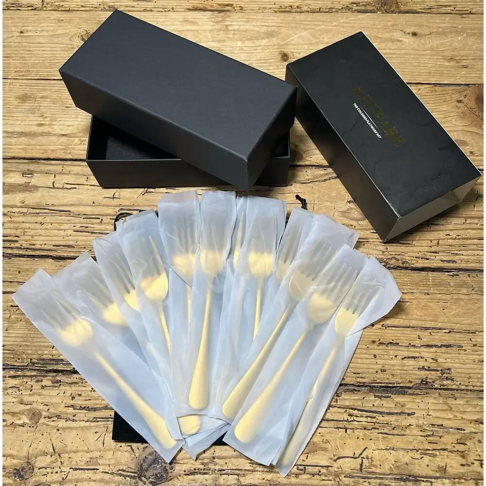 Kitware The Colored Flatware Set 24 PCS NEW